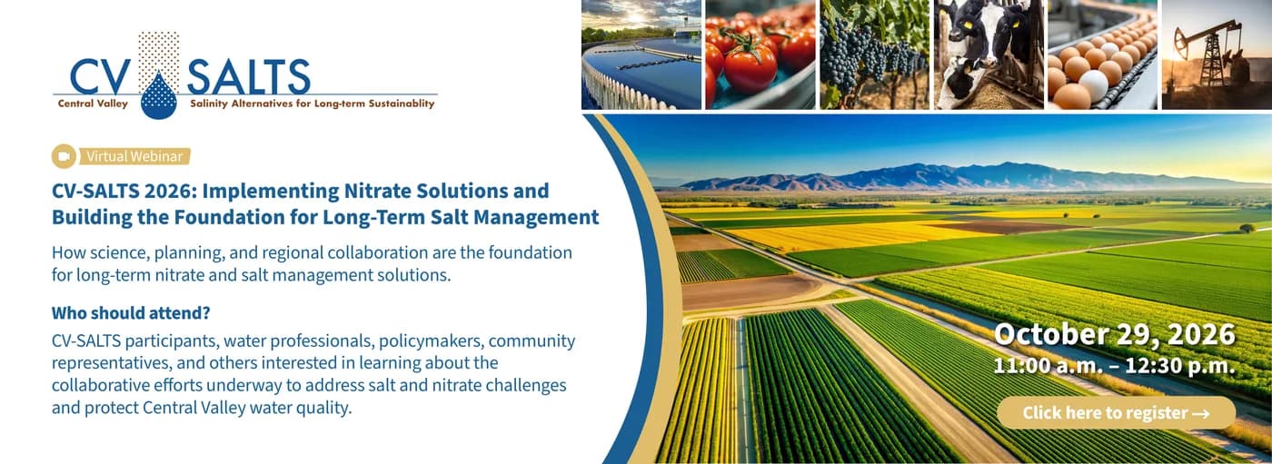 CV-SALTS 2026 Webinar: Nitrate Solutions & Long-Term Salt Management