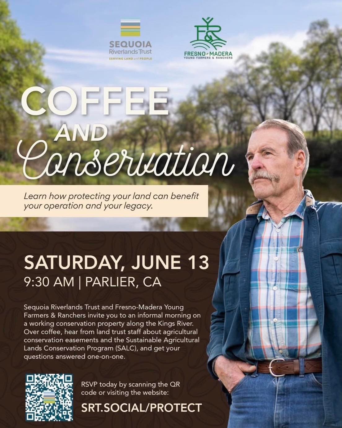 Coffee and Conservation — Saturday, June 13, 2026, Parlier CA