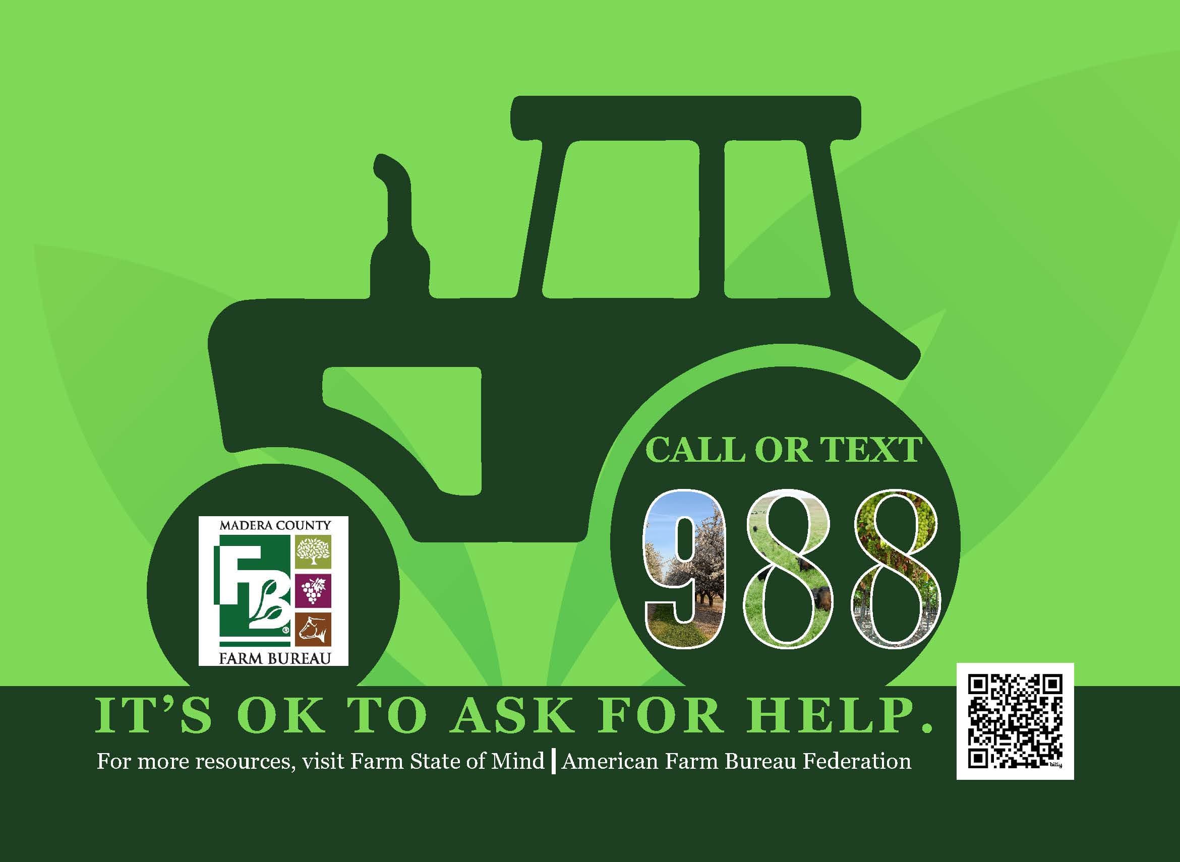 988 Suicide & Crisis Lifeline resource card